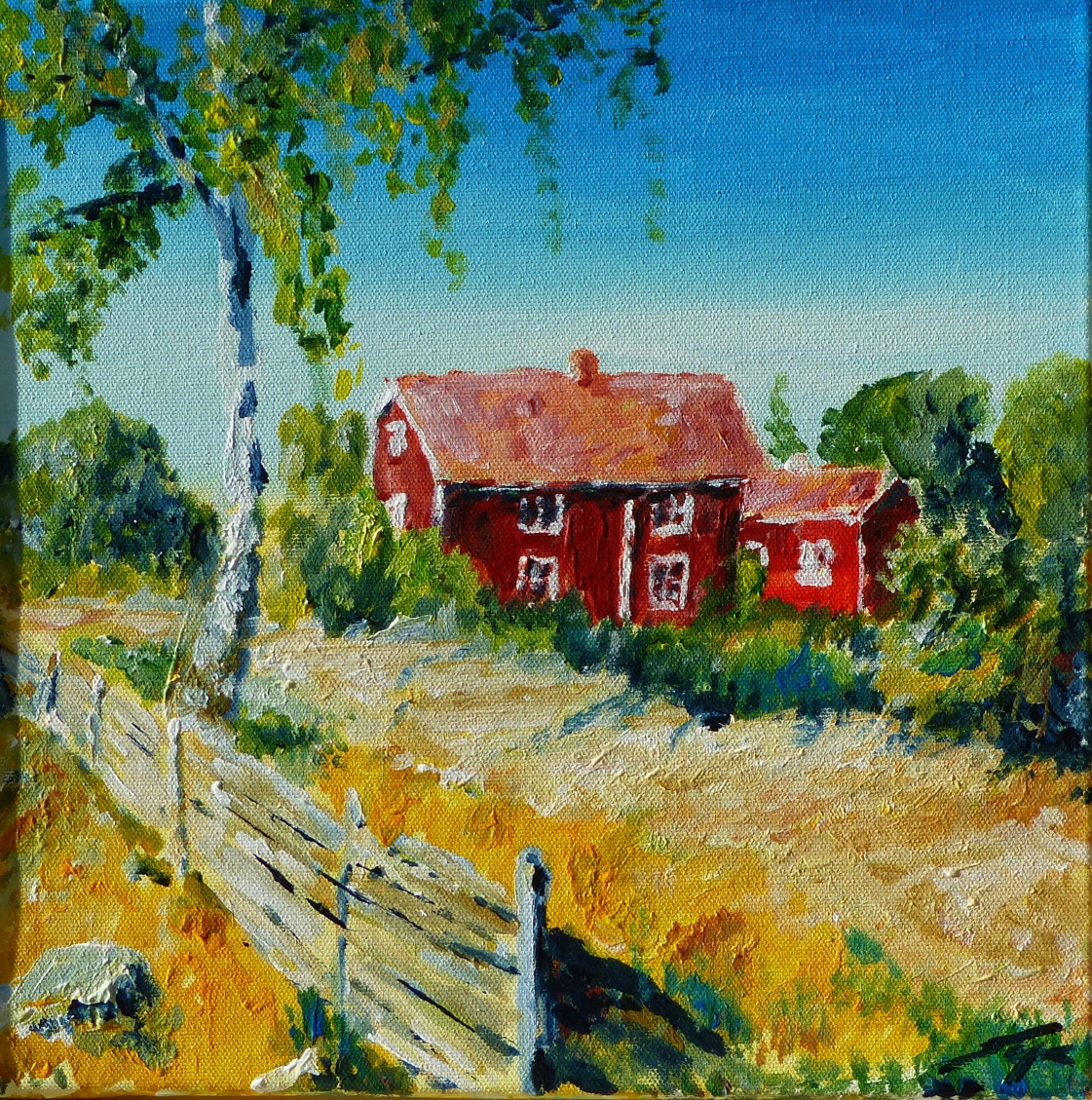 Landhaus auf Gotland